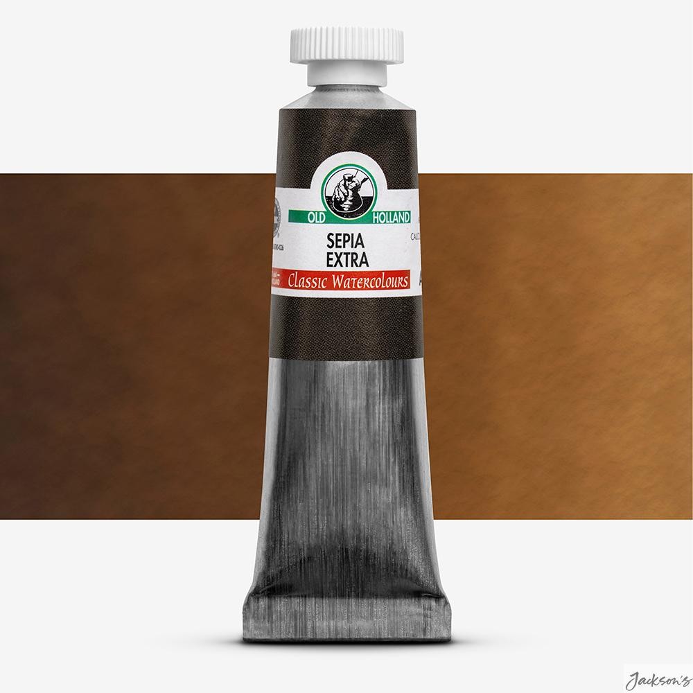 Old Holland Classic Watercolour Paint Natural Ochre 18ml Tube For Artists