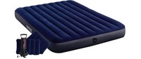 Intex Dura-Beam Aufblasbare Luftmatratze Mit Pumpe 152X203X25Cm Blau