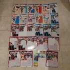 VINTAGE G.I. JOE LOT OF 27 FULL CARDBACK FILE CARD Destro Beach Head Falcon Duke