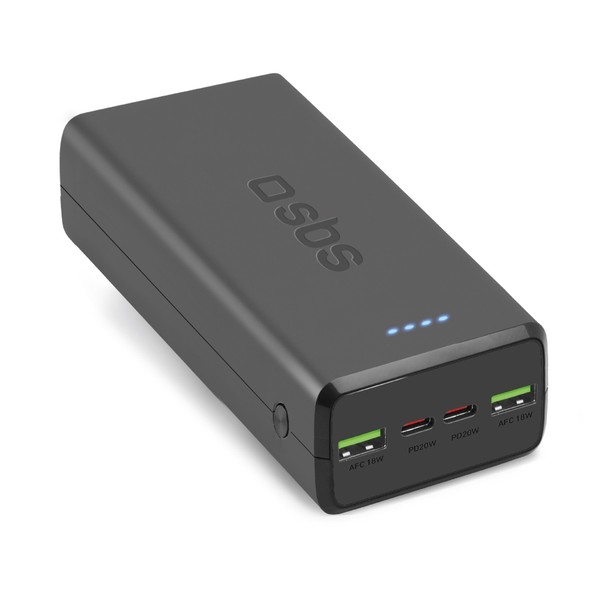 30.000 Mah-Powerbank Mit 2 USB-C Und 2 USB-A AnschlüSsen-image