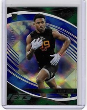 New York Jets ARIAN SMITH 2025 Panini Absolute BLUE DIAMONDS Football Card