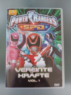 DVD Power Rangers S.P.D. Vol. 1 Vereinte Kräfte Episoden 01-03 sehr gut 