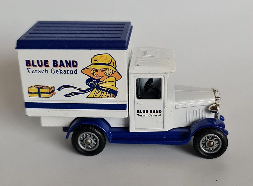 Authentic Lledo Blue Band Chevrolet Promotional Diecast Model Car Truck Toy UK - Image 4 of 4