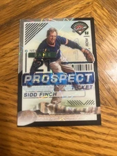 2024 Panini Prospect Edition Prospect Ticket Sidd Finch Black Velocity #187 9/39