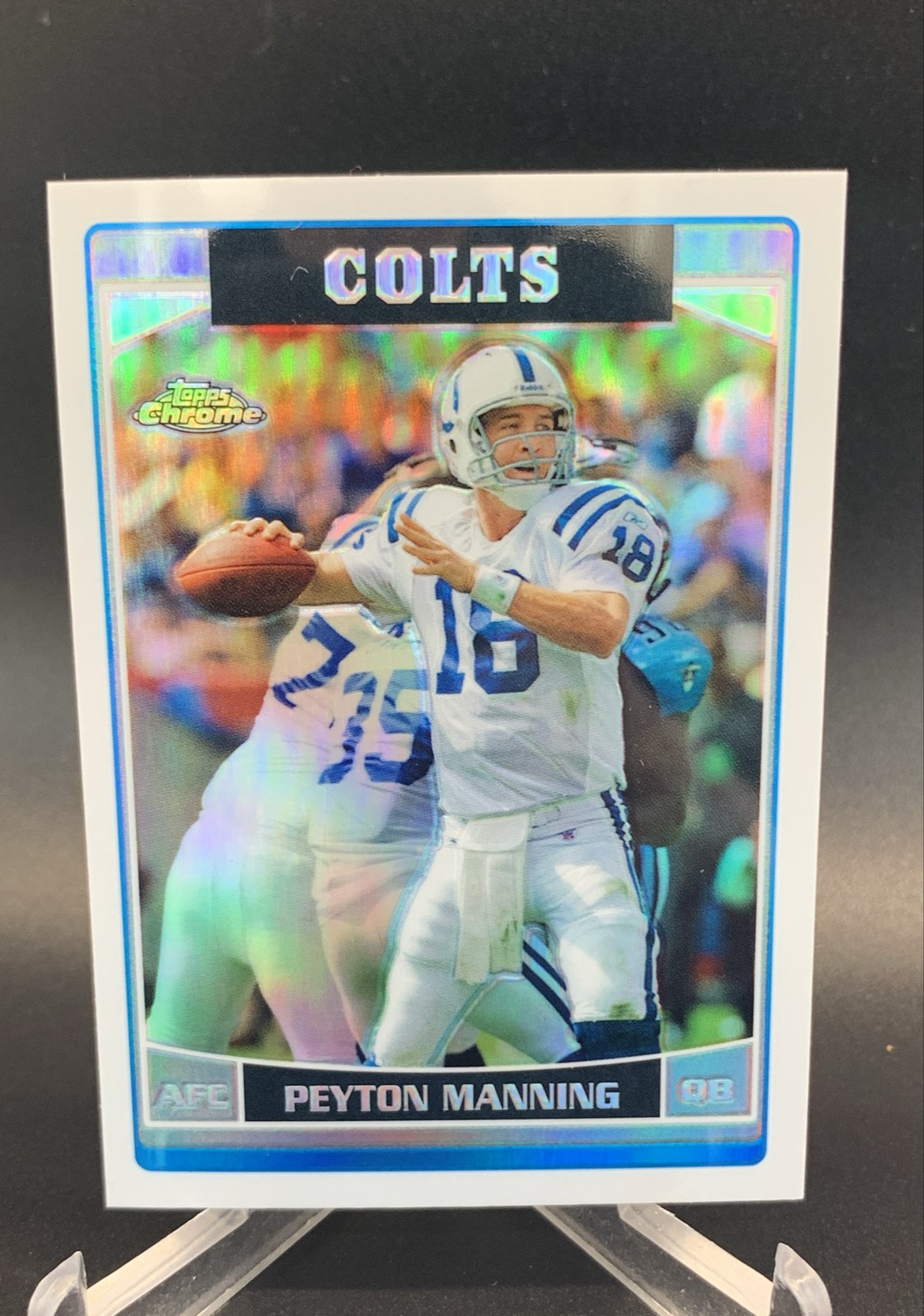 2006 Topps Chrome - Peyton Manning #8 Refractor