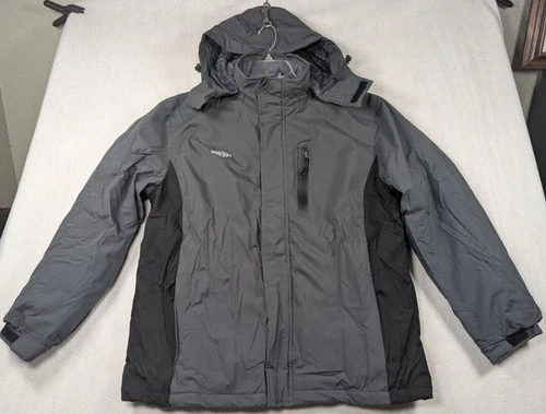 Wantdo - Waterproof - Winter Jacket - Men's Coat - Color Gray/Black - Size L - product listing photo