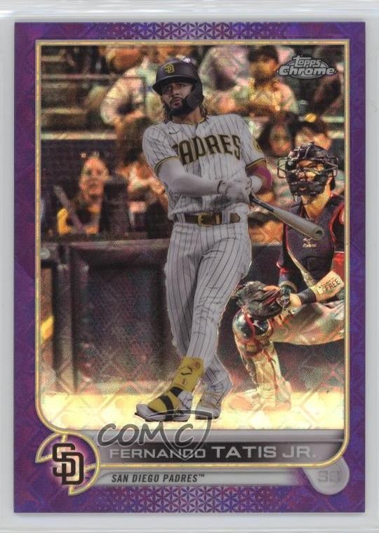 2022 Chrome Logofractor Edition Purple Refractor /250 Fernando Tatis Jr 1ln4