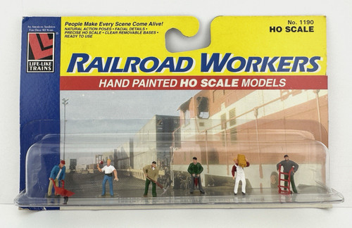 Trabajadores ferroviarios a escala HO 1190 realistas (6) | Zustand: New