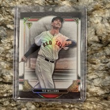 2022 Topps Triple Threads TED WILLIAMS #90 Boston Red Sox