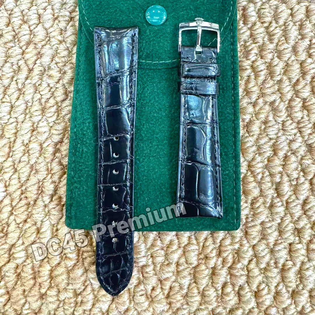 Rolex Black Leather Wristwatch Bands for sale | eBay