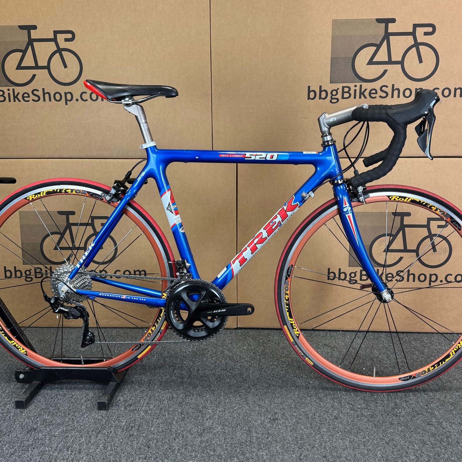 Used Trek 5200, 11-speed Shimano 105, Carbon Road Bike-2002, 54cm