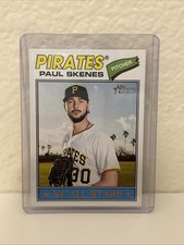 2026 Topps Heritage - Paul Skenes #33- Pittsburgh Pirates NL All-stars