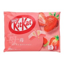 NESTLE KitKat Wafer Biscuits Strawberry Flavor 10 Pcs Pack of 3
