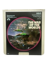 The War Of The Worlds RCA SelectaVision CED Movie Disc Paramount Sci-Fi