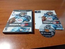 Madden NFL 08 (Nintendo GameCube, 2007) CIB Complete *TESTED*