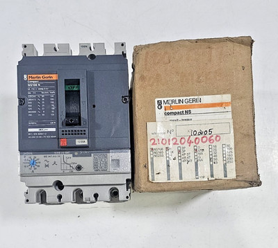 Merlin Gerin Compact NS100 N STR 22 ME Circuit Breaker 20A 3Pole 35kA 660V