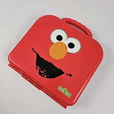 Sesame Street Elmo On The Go Alphabet ABC Puzzle Carry Case Preschool Baby Toy