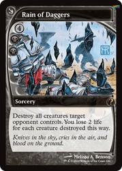 Rain of Daggers (Future Sight) Mystery Booster 2 Foil