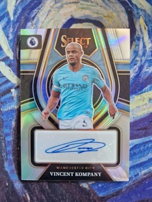 2022-23 Panini Select Vincent Kompany Autograph Manchester City