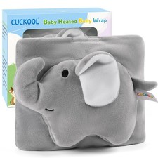 Baby Colic and Gas Relief, Heated Tummy Wrap for Newborns Belly Relief by Soo...