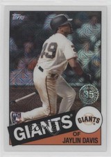 2020 Topps Silver Pack 1985 Chrome Baseball Series 2 Jaylin Davis Rookie RC 1s3