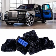 Bespoke Edition Genuine Alpaca Floor Mats For Rolls Royce Cullinan 2018-2027