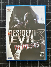 Dreamcast Resident Evil 3 Nemesis Custom Case NO Game or Manual