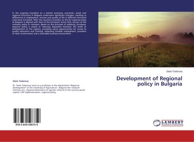 Stela Todorova | Development of Regional policy in Bulgaria | Taschenbuch (2014)