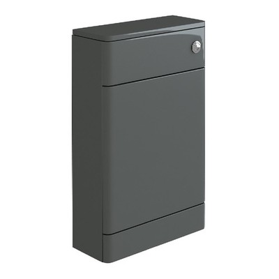 Eichel 500 mm MDF Stand WC Einheit vormontiert anthrazit