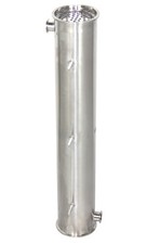 HFS(R) 6" Tri-Clamp Tube In Shell Heat Exchanger Condenser w/61 x 10mm Tube