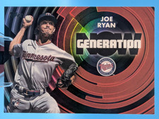 2022 Topps JOE RYAN RC GN-81 Generation Now Black /299 Twins