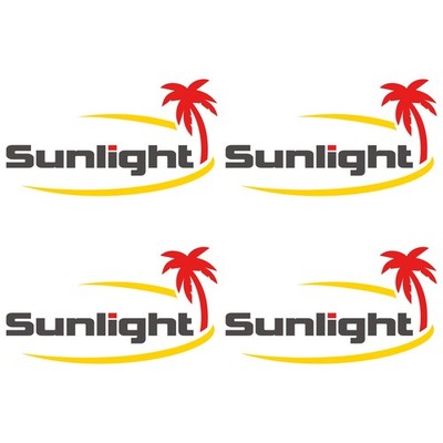 Sunlight aufkleber sticker wohnmobil camper wohnwagen caravan 4 Stücke Pieces