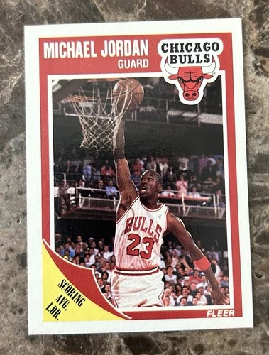 1989-90 Fleer - Michael Jordan #21