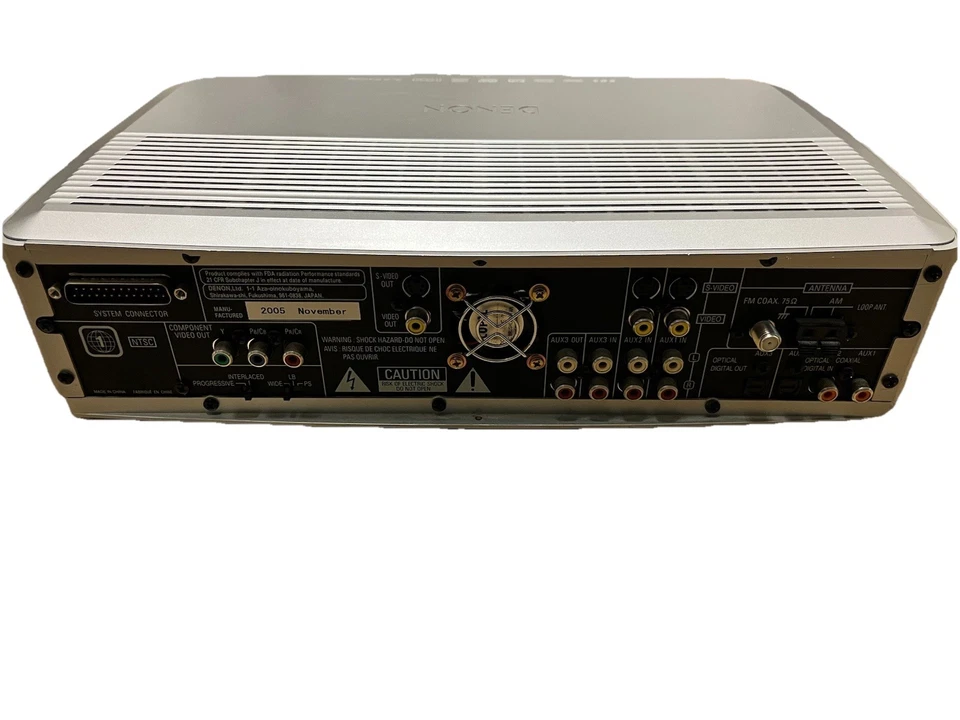 Denon S-101 Receiver DVD player/radio Tuner Tested Working With Remote bundle - Image 3 of 4