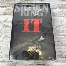 IT, Stephen King 1986, HC/DJ, 1st Edition
