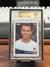 2009 Topps Chrome Stephen Curry ROOKIE /999 #101 BGS 9.5 GEM MINT