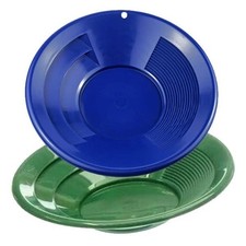 Sluice Monkey 10" Green Blue Gold Pans