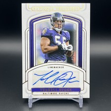 2024 Panini National Treasures TERRELL SUGGS Auto /49 Baltimore Ravens HOF