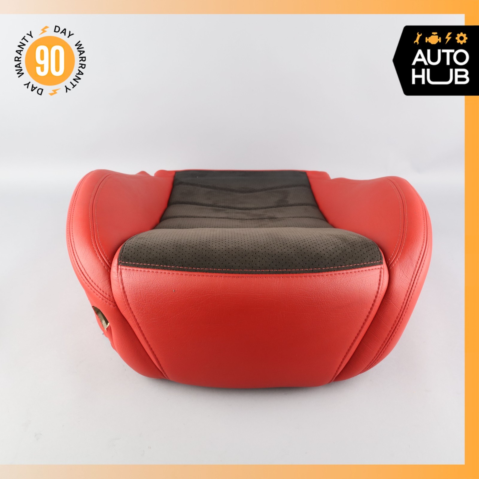 Maserati GranTurismo S M145 Front Seat Cushion Bottom Right Side Suede Red OEM
