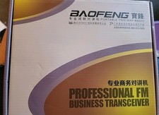 Baofeng Portable Two-Way Radio Professional FM Business Transceiver - NEW