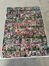 1992 Topps Stadium Club Football Uncut Sheet