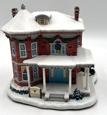 #ad Hawthorne Village Doctor#x27;s Office Norman Rockwell Christmas Village Lighted COA $39.90