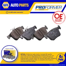 Brake Pads Set fits VW T-ROC A11, AC7 1.0 Rear 2017 on Proformer VOLKSWAGEN
