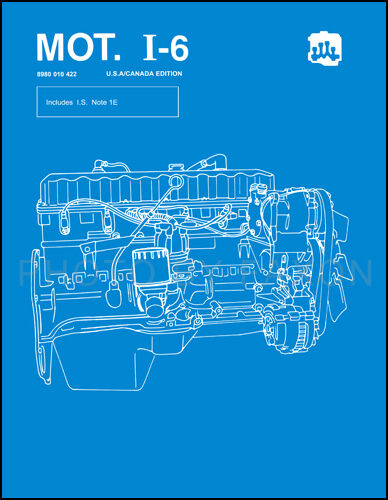 1984-1988 Jeep 4.0 4.2 L Engine Overhaul Manual CJ7 Wrangler Wagoneer Cherokee - Picture 1 of 2