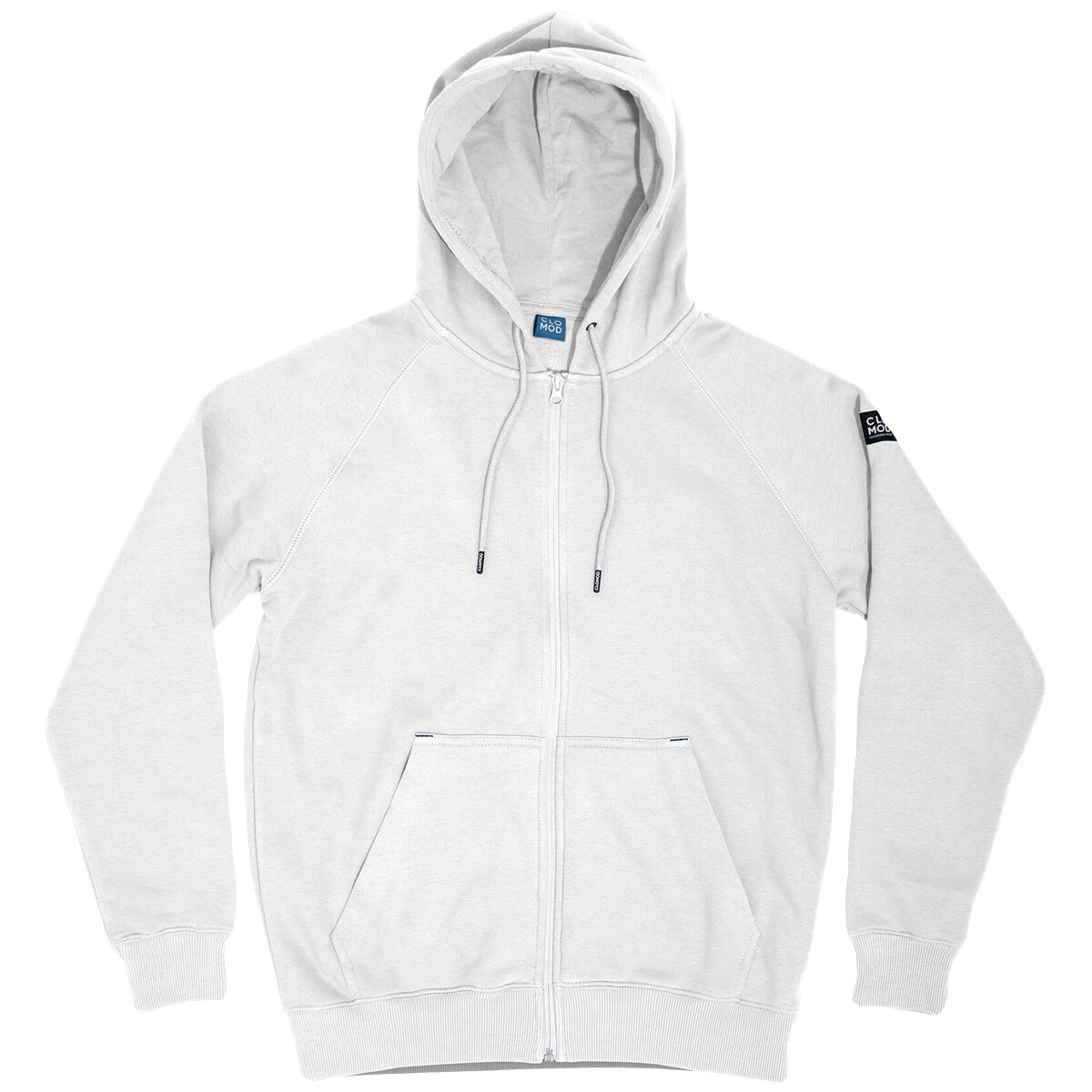 M17 Felpa Uomo Con Cerniera E Cappuccio – Morbida Casual Riciclata – Grigio, Taglia L (50% Cotone, 50% Poliestere Riciclato) - 3