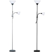 Mother & Child Standard Floor Lamp Uplighter Adjustable Reading Standing Light