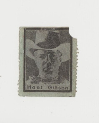 Hoot Gibson circa 1929 vintage ''Studio Stamp'' Spain Issue - E5 - Film Star