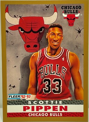 シカゴブルズ NBA ピッペン Scottie Pippen 92-93 Fleer Basketball Card #254 Chicago Bulls | eBay