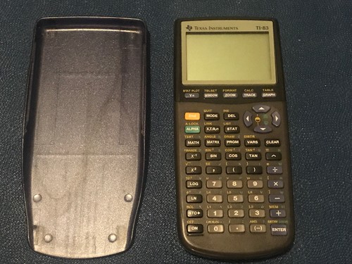 Cubierta de repuesto para calculadora gráfica Texas Instruments TI-83 Plus obras probadas - Imagen 5 de 5