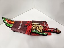 LEGO NINJAGO 853447 Sword with Gold Dragon Head Pattern with Sheath NISP